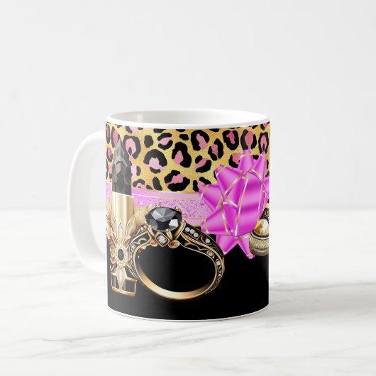 Mug FASHION and LUXURY 03 Koffiemok (Voorkant links)
