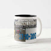 Mug Festival Lotus CLF 2012 Tweekleurige Koffiemok (Voorkant rechts)