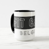 Mug FitGame Belgium Mok (Voorkant links)