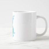 Mug flower design  grote koffiekop (Rechts)