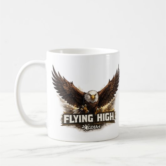 MUG - FLYING HIGH KOFFIEMOK (Links)