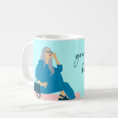 Mug for Faith-Driven Christian Business Women Koffiemok (Voorkant links)