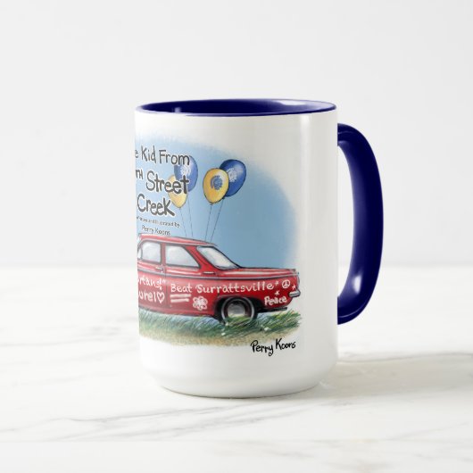 Mug for Laurel High School Class of 1972 Mok (Voorkant rechts)