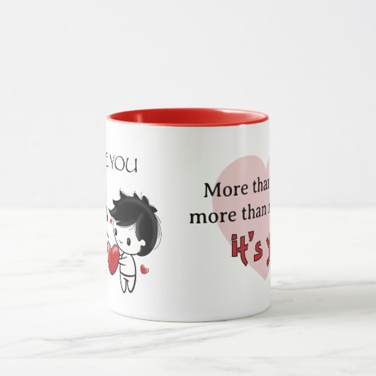 Mug for lovers mok (Midden)