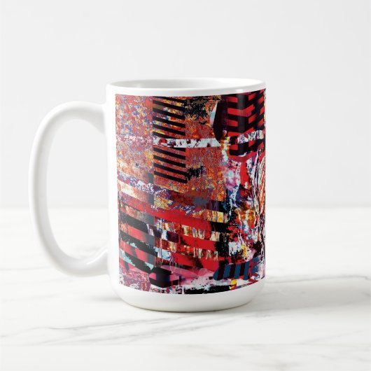Mug – Fragmented Pulse Koffiemok (Links)