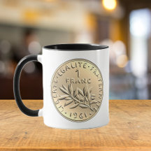 MUG FRANC FRANKIS VINTAGE OR