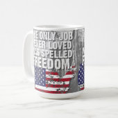 Mug – Freedom Job Koffiemok (Voorkant links)