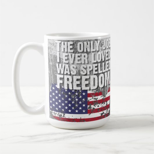 Mug – Freedom Job Koffiemok (Links)