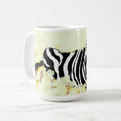 Mug : Freedom Of The Zebra  Koffiemok (Voorkant links)