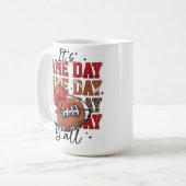 Mug game day, futbol americano koffiemok (Voorkant links)