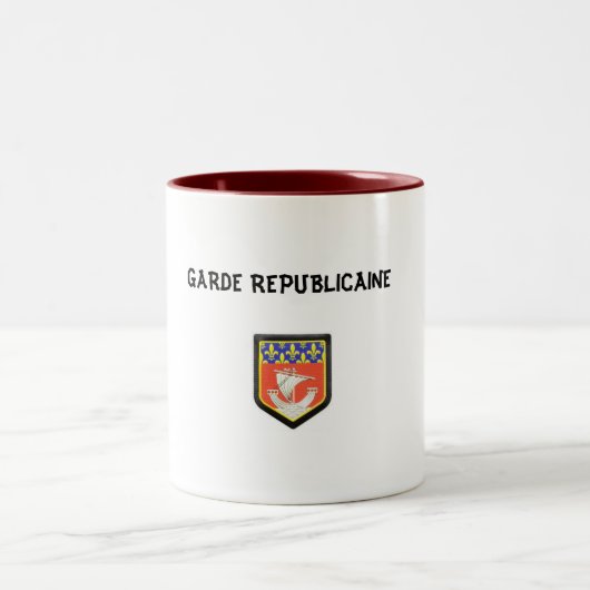 MUG GARDE REPUBLICAINE TWEEKLEURIGE KOFFIEMOK (Center)
