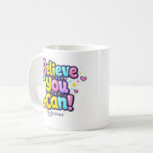 MUG - Geloof in jezelf Koffiemok (Voorkant links)