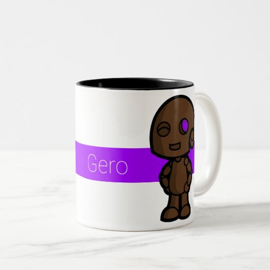 Mug Gero Tweekleurige Koffiemok (Voorkant rechts)