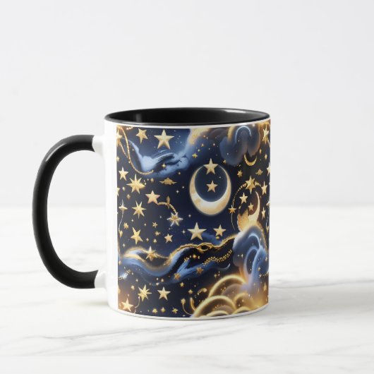 Mug - Glowing Luna Celestial Moon Mok (Links)