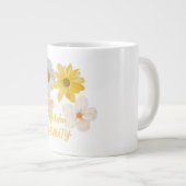 Mug golden beauty grote koffiekop (Voorkant rechts)