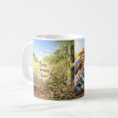 Mug - Grandma Gardening Where Love Grows Koffiemok (Voorkant links)