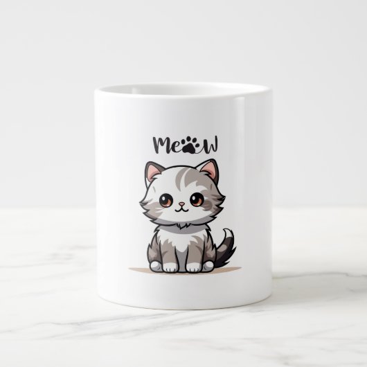 mug grote koffiekop (Voorkant)