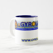MUG GYROLAND BANNIERE TWEEKLEURIGE KOFFIEMOK (Voorkant links)