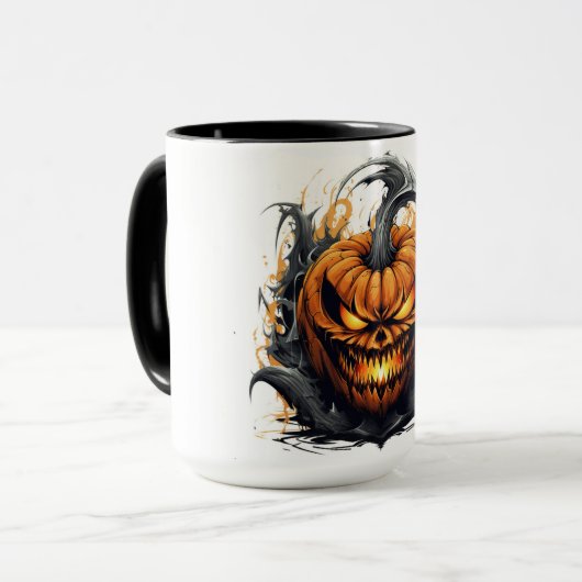 Mug Halloween Charm in a Cup Mok (Voorkant links)