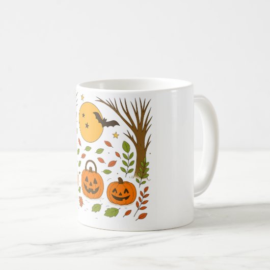 Mug Halloween Koffiemok (Voorkant rechts)