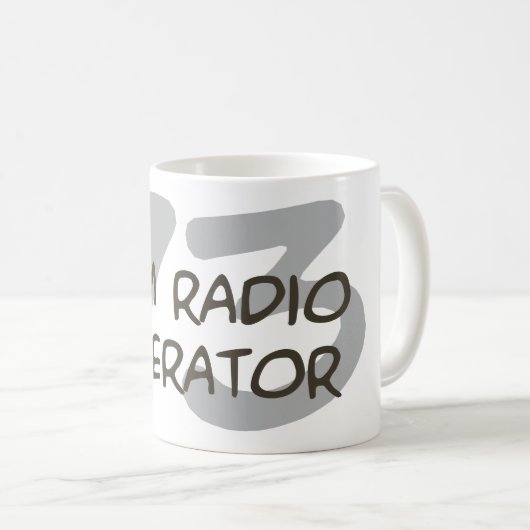 Mug Ham Radio Koffiemok (Voorkant rechts)