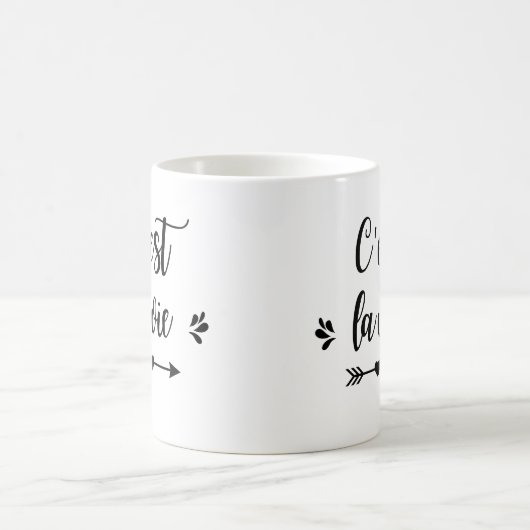 Mug "Het leven is het leven" Koffiemok (Center)