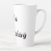 Mug het sneeuwt latte mok (Rechts)
