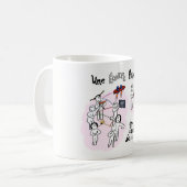 Mug "Het verschil in prestatiekernkracht" Koffiemok (Voorkant links)