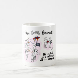 Mug "Het verschil in prestatiekernkracht" Koffiemok