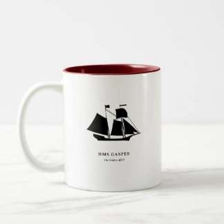 Mug — HMS Gaspee Tweekleurige Koffiemok