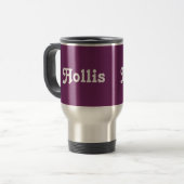 Mug Hollis Reisbeker (Voorkant links)