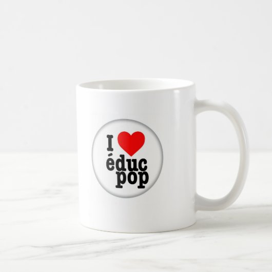 Mug I love educ pop Koffiemok (Rechts)