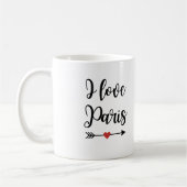 Mug "I Love Paris" Koffiemok (Links)