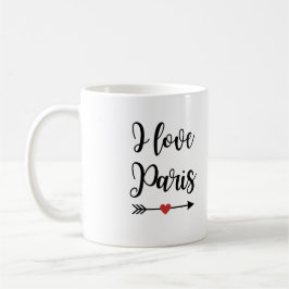 Mug "I Love Paris" Koffiemok