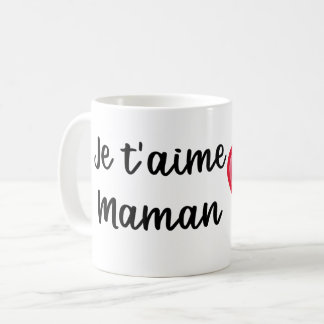 Mug Ik hou van je, mama Koffiemok