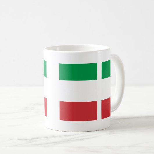 Mug in Italiaanse stijl. Koffiemok (Voorkant rechts)
