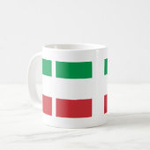 Mug in Italiaanse stijl. Koffiemok (Voorkant links)