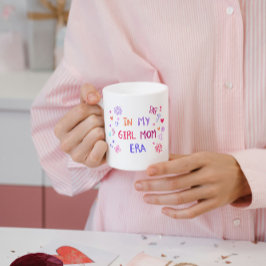 Mug in my girl mom era CRAYON Koffiemok