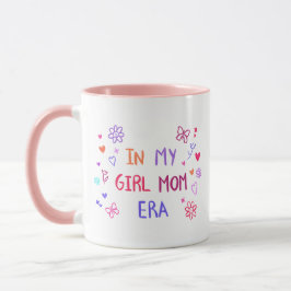 Mug in my girl mom era CRAYON Mok