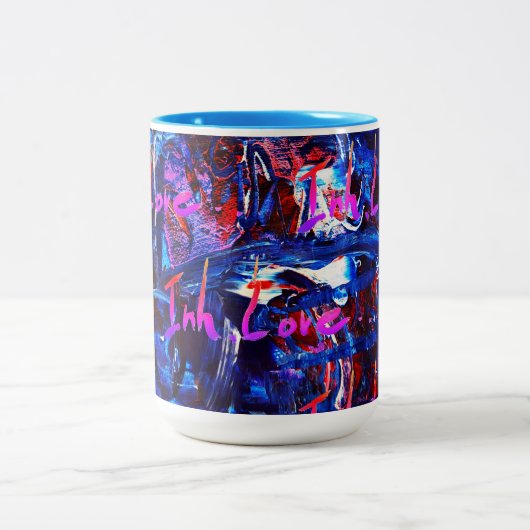 Mug Inh Love 3. Tweekleurige Koffiemok (Center)