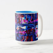 Mug Inh Love 3. Tweekleurige Koffiemok (Voorkant rechts)