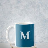 mug initial letter Stylish Koffiemok