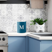 mug initial letter Stylish Koffiemok