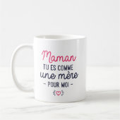 Mug "Je bent als een moeder" Koffiemok (Links)