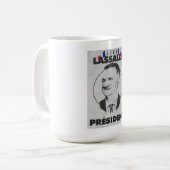 Mug Jean Lassalle President Koffiemok (Voorkant links)