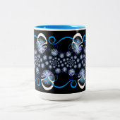 MUG Jimette Design Deco Tweekleurige Koffiemok (Center)