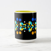 MUG Jimette Design Deco Tweekleurige Koffiemok (Center)