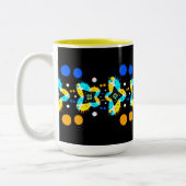 MUG Jimette Design Deco Tweekleurige Koffiemok (Links)