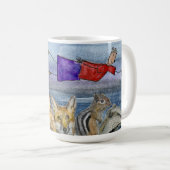 Mug: Joanna Flying Over Animals Koffiemok (Voorkant rechts)