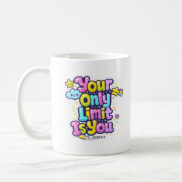 MUG - Jouw enige beperking ben jezelf Koffiemok